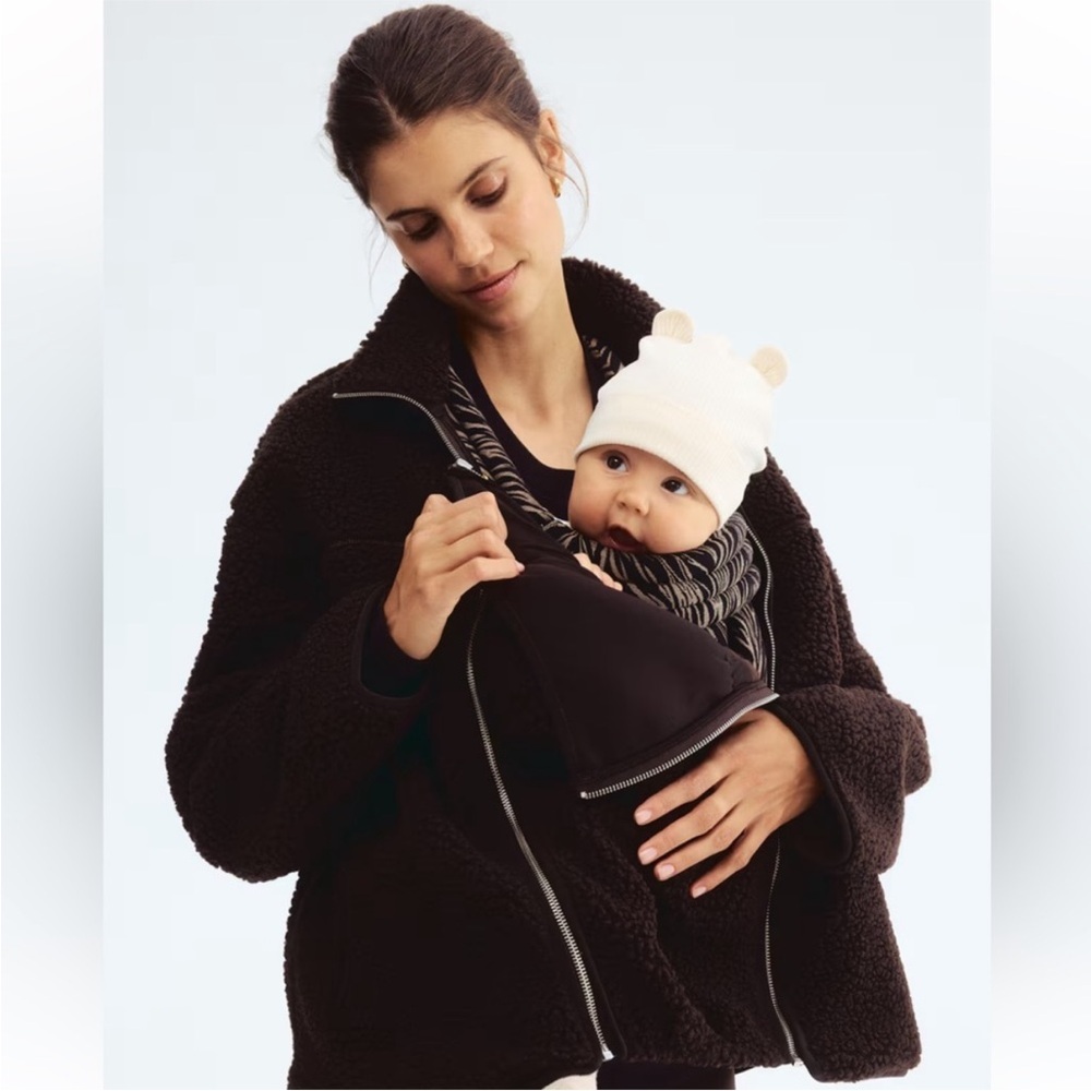 H&M MAMA BEFORE & AFTER Babywearing Fleece Jacket